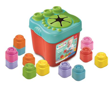 Clementoni blocs sensoriels cube soft clemmy pour bébés et tout-petits Multi-coloured 1 - vertbaudet enfant 