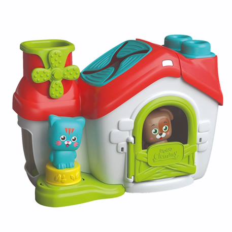 Jouet sensoriel soft clemmy ferme coffret bébé Multi-coloured 2 - vertbaudet enfant 