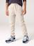 Pantalon de jogging garçon blanc chiné 1 - vertbaudet enfant 
