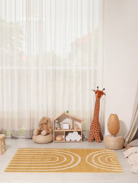 Tapis enfant épais et confortable harmoni Jaune naturel+Palette colorée+Rose poudrée 3 - vertbaudet enfant 