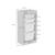 Meuble de rangement enfant 4 bacs de rangement Blanc+Naturel 2 - vertbaudet enfant 
