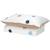 Parure de lit réversible Blanc cassé, bleu, marron 3 - vertbaudet enfant 