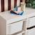 Meuble de rangement enfant 6 bacs de rangement en plastique Blanc+Naturel 6 - vertbaudet enfant 