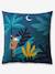 Parure housse de couette enfant et taie d'oreiller JUNGLE NIGHT bleu / multicolore 6 - vertbaudet enfant 