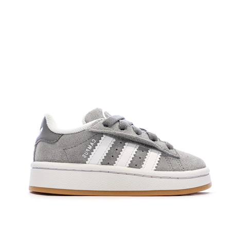 Basket à lacets campus fille Gris 2 - vertbaudet enfant 