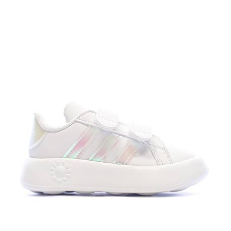 Baskets bébé fille grand court 2.0 cf Blanc 2 - vertbaudet enfant 