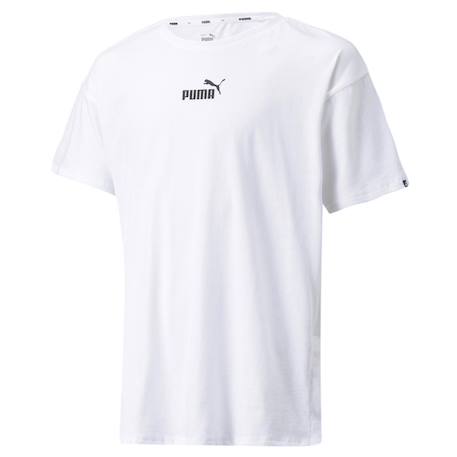 T-shirt garçon manches courtes power elongated Blanc 2 - vertbaudet enfant 