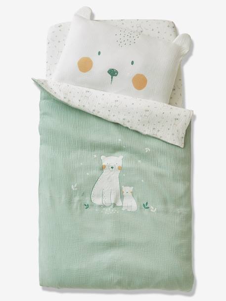 Housse de couette bébé - Kaki - Bébé - 24.99