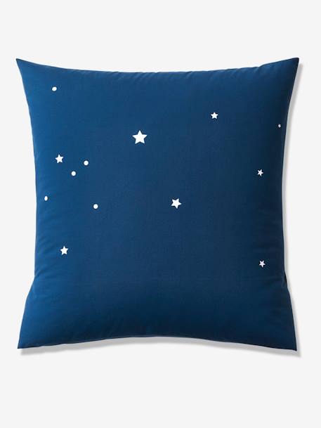 Parure housse de couette enfant détails phosphorescents et taie d'oreiller OURS POLAIRE bleu foncé 6 - vertbaudet enfant 