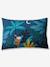 Parure housse de couette enfant et taie d'oreiller JUNGLE NIGHT bleu / multicolore 7 - vertbaudet enfant 