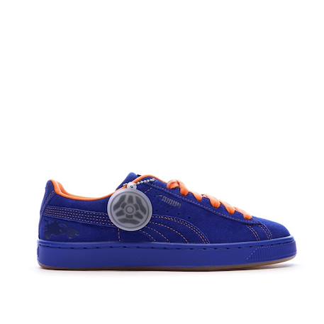 Baskets basses à lacets garçon suede rocket league jr Bleu 2 - vertbaudet enfant 
