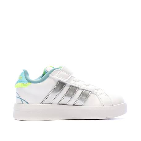 Baskets enfant grand court Blanc 3 - vertbaudet enfant 