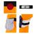 Déguisement enfant naruto shippuden Orange, noir 4 - vertbaudet enfant 