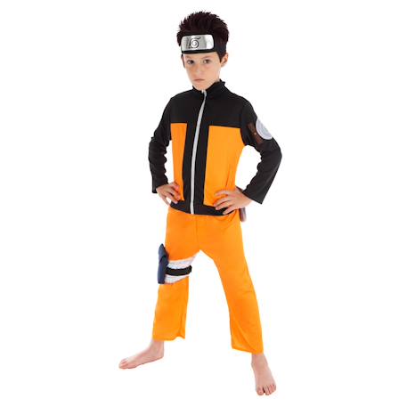 Déguisement enfant naruto shippuden Orange, noir 1 - vertbaudet enfant 