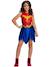 Déguisement enfant fille wonder woman dc comics robe, tiare, ceinture et manchons Rouge 1 - vertbaudet enfant 