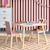 Table carrée enfant bois de pin 2 assises - judith Blanc+Jaune+Rose+Terracotta+Vert+Vert olive 16 - vertbaudet enfant 