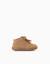 Bottines barefoot à lacets et franges Marron 2 - vertbaudet enfant 