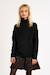 Pull oversize, col roulé Fuchsia+Noir+Offwhite 6 - vertbaudet enfant 