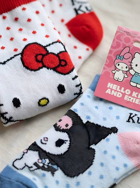 Lot de 7 paires de chaussettes basses hello kitty Rose 4 - vertbaudet enfant 