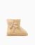 Bottines à doublure en peluche douce synthétique Beige 1 - vertbaudet enfant 