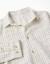 Chemise en coton à manches longues à carreaux Beige clair 3 - vertbaudet enfant 