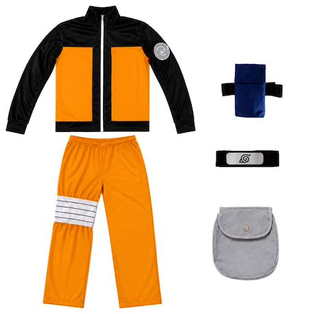 Déguisement enfant naruto shippuden Orange, noir 3 - vertbaudet enfant 