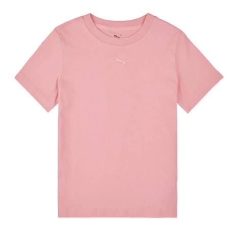 T-shirt à manches courtes fille ess centered cat Bleu+Rose+Rose beige 5 - vertbaudet enfant 