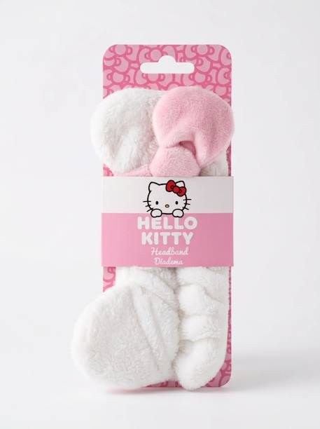 Turban de maquillage hello kitty sanrio polyester réglable Rose 2 - vertbaudet enfant 