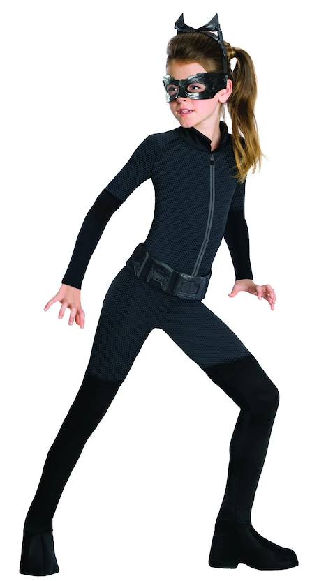 Déguisement enfant catwoman dc comics Noir 1 - vertbaudet enfant 