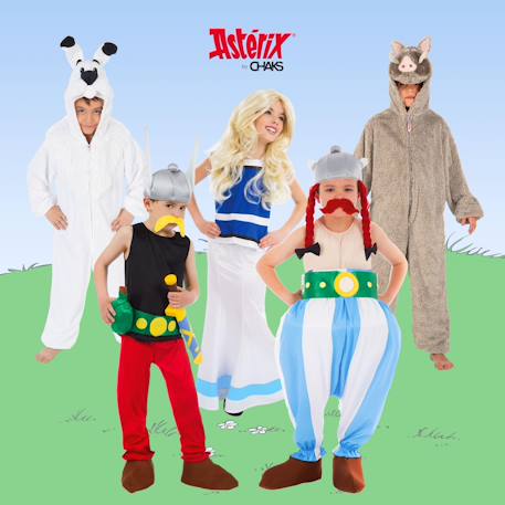 Déguisement enfant idéfix astérix et obélix Blanc 3 - vertbaudet enfant 