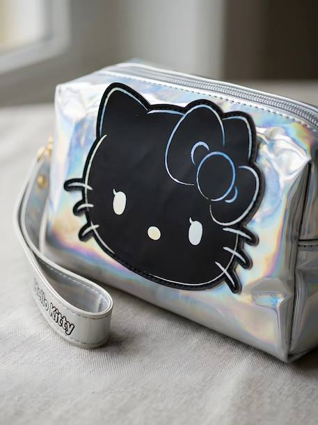 Trousse de toilette hello kitty holographique Argenté holographique 4 - vertbaudet enfant 