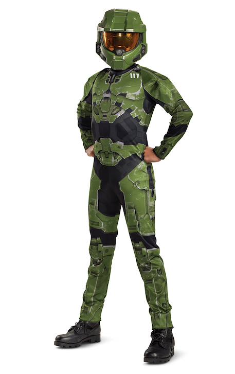 Déguisement enfant garçon halo master chief Vert 1 - vertbaudet enfant 