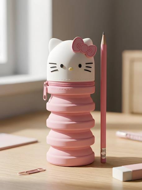 Trousse hello kitty enfant – 13 x 6 x 6 cm Rose 4 - vertbaudet enfant 