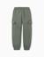 Pantalon de jogging en coton peigné avec poches cargo et imprimé Bleu foncé+Vert foncé 6 - vertbaudet enfant 