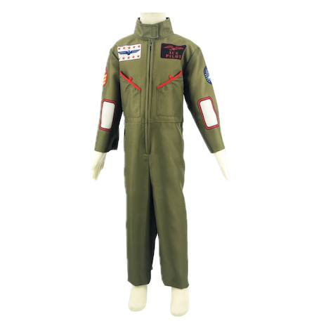 Déguisement enfant – pilote d'avion de chasse Kaki 2 - vertbaudet enfant 
