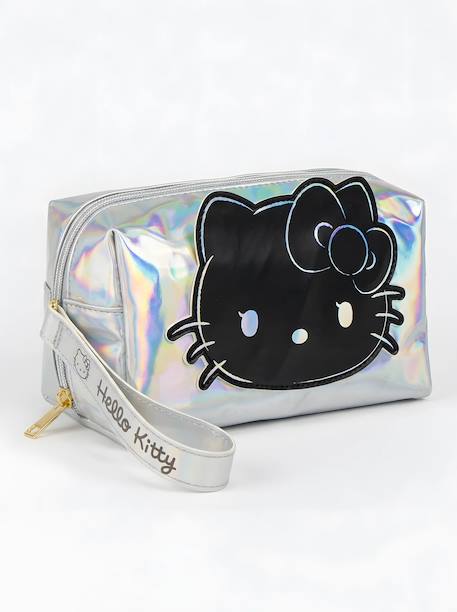 Trousse de toilette hello kitty holographique Argenté holographique 3 - vertbaudet enfant 