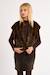 Veste sans manches en fausse fourrure Chocolate 4 - vertbaudet enfant 