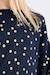Pull en maille, imprimé pois - fille Navy blue 2 - vertbaudet enfant 