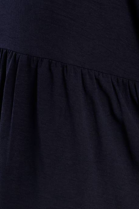 Robe mi-longue, multi-volants Navy blue 2 - vertbaudet enfant 