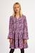 Robe volantée, motif fleuri Pink blanca 1 - vertbaudet enfant 