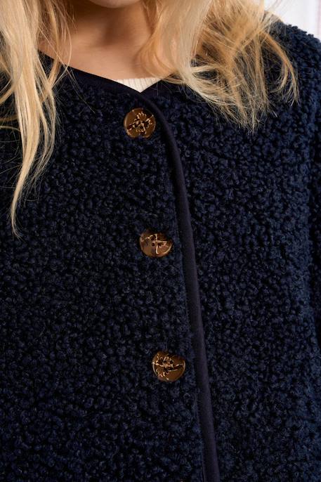 Veste texturée à boutons Navy blue 3 - vertbaudet enfant 
