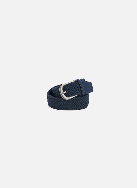 Ceinture garçon tressée élastique Bleu 2 - vertbaudet enfant 