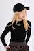 Top manches longues col montant - fille Noir+Offwhite 3 - vertbaudet enfant 