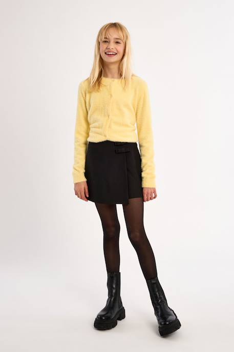 Jupe short taille haute Noir 5 - vertbaudet enfant 