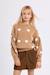 Pull en maille, motif cœur texturé Beige 1 - vertbaudet enfant 