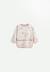 Bavoir tablier manches longues evie Ecru 1 - vertbaudet enfant 