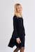Robe mi-longue, multi-volants Navy blue 1 - vertbaudet enfant 