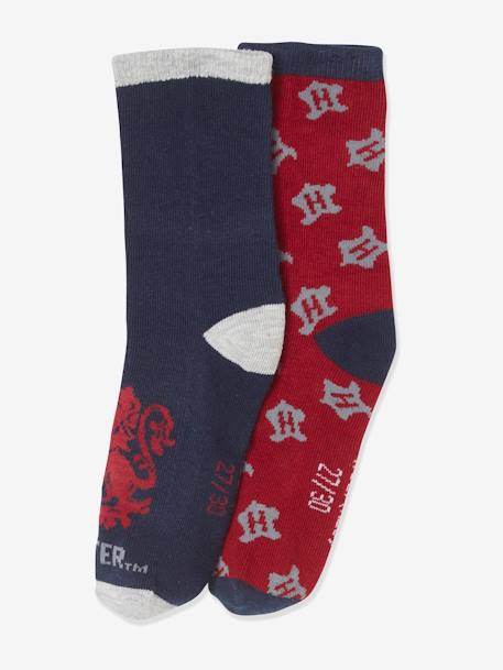 Lot de 2 paires de chaussettes Harry Potter BLEU FONCE BICOLOR/MULTICOLOR 2 - vertbaudet enfant 
