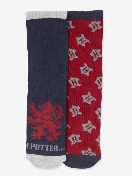 Lot de 2 paires de chaussettes Harry Potter® BLEU FONCE BICOLOR/MULTICOLOR 1 - vertbaudet enfant 