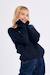 Pull en maille 'love' Navy blue 4 - vertbaudet enfant 